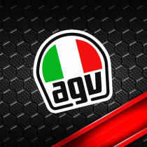 Yunchuang car stickers Italian helmet brand Car motorcycle motorcycle reflective stickers