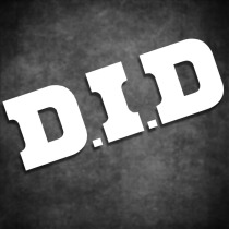 Yunchuang car sticker D I D DID chain modified motorcycle sticker personality waterproof reflective decal