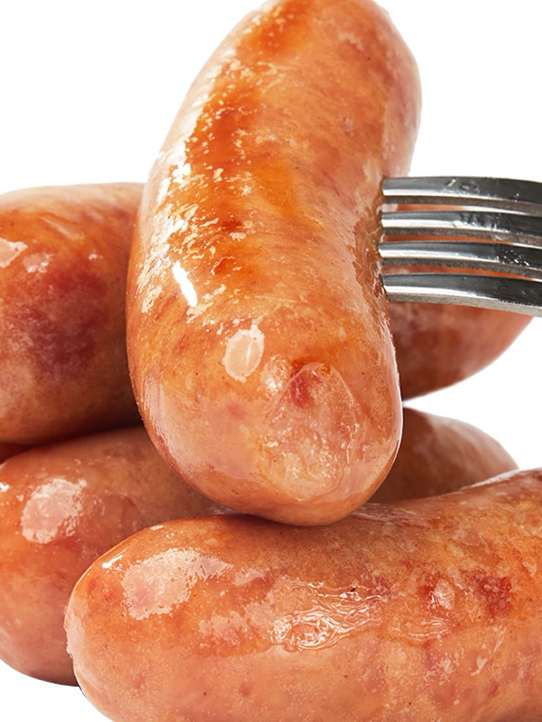 乐麦点烤肠烤肉肠台湾热狗肠纯肉脆皮