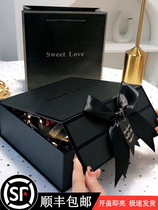 Large package empty box box gift ritual exquisite senior ins Wind shoe box ritual exquisite aj shoe box