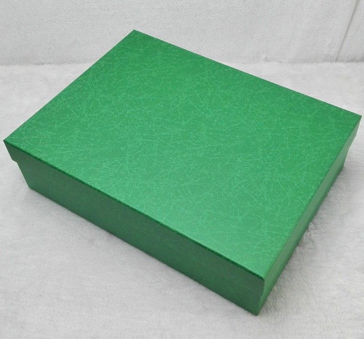 简约绿色礼品盒长方形超大号a4纸画相册框包装婚纱皮鞋西服礼物盒