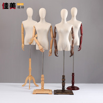 Female model props clothing store womens half-body arm table leading womens window display model stand