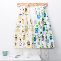 Nordic modern cotton and hemp apron anti-oil and anti-fouling kitchen fashion men and women painting studio