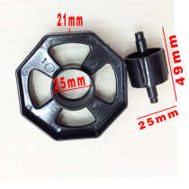 Del adhesive tape cutter size shaft core Yuliang stationery tape seat shaft rubber belt seat accessories