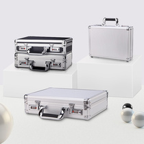 Aluminum alloy box Portable money box box Small box for folders Password lock Iron box safe box Wardrobe storage