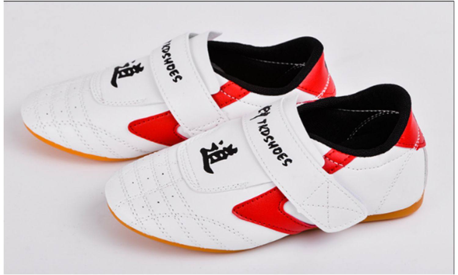 跆拳道鞋成人男女跆拳道儿童透气防滑牛筋底跆拳道26到34偏大一码