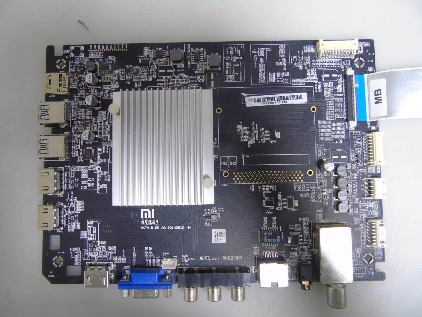 小米l49m2-aa主板dktv-b-ee-ag-20140610配屏2490m1001a