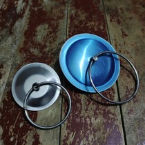 Black pit fish care bottom stainless steel gland bail to the hand-in-hand pull stainless steel handcuffs portable gear accessories