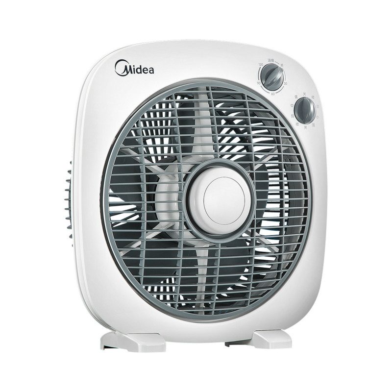 midea small table fan kyt25-17d electric fan turning page fan dormitory desktop fortune fan household 10 inch electric fan