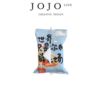 JOJOS L PD Gongsi car cotton and linen tissue cover car tissue box hanging bag hanging type)