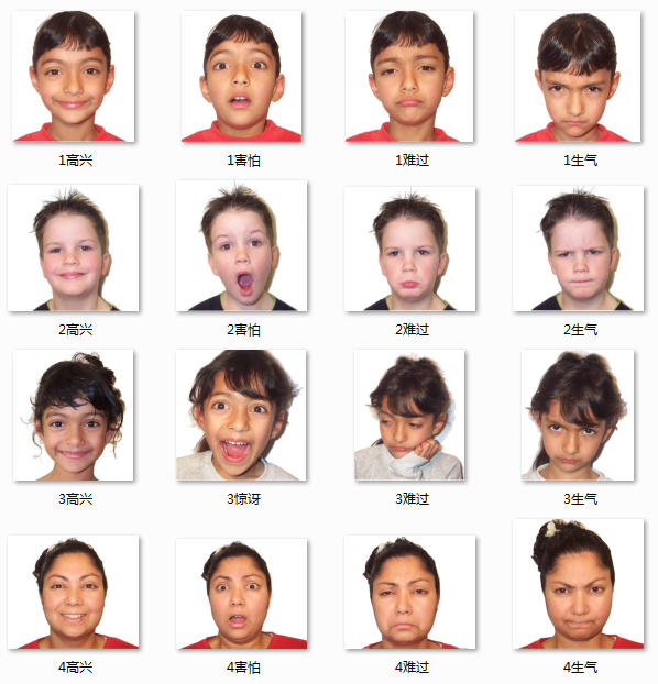 情绪卡人物表情认知自闭症孤独症训练卡片儿童康复教具资料