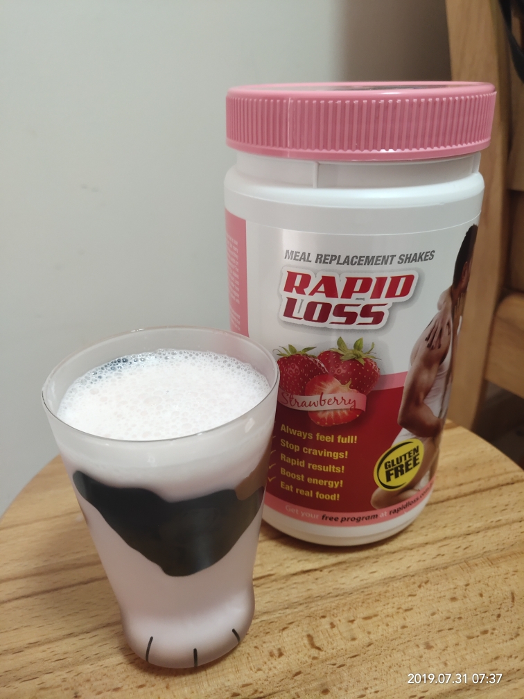 减肥3个月,草莓味的rapid loss代餐奶昔粉_123快速瘦身网 减肥3个月,草莓味的rapid loss代餐奶昔粉