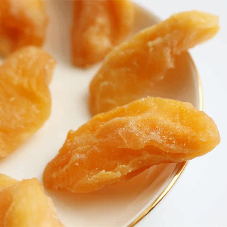 黄桃干200g包邮 黄金桃肉干水果干果肉果脯蜜饯水蜜桃肉酸甜可口