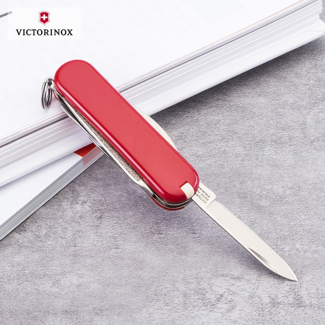 Victorinox Swiss Army Knife Swiss Sergeant Knife 58mm ຂອງແທ້ Happy Pai 0.6363 ມີດ Multifunctional