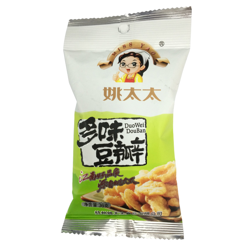 【姚太太_多味豆瓣36克】炒货豆瓣休闲小吃零食特产多味蚕豆豆瓣产品展示图4