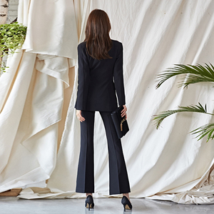 Professional Suit New Outer Suit Long Bell Trousers Two-piece Suit