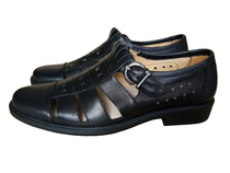 2017 new popular mens style hollowed-out leather leather shoes-thousands of comfort by hand