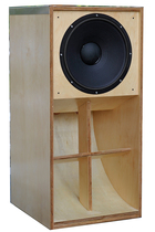 A listen to the fever 15 inch bass horn box NBM4530 can be installed JBL 2226 2235H etc.