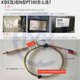 Screw thermocouple M6M8 ເຊັນເຊີອຸນຫະພູມ K ປະເພດ E ປະເພດ J ຄວາມຕ້ານທານ PT100 ເຄື່ອງສີດແມ່ພິມ dispensing ເຄື່ອງວັດແທກອຸນຫະພູມສາຍຫຸ້ມເກາະ