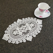 French romantic lace embroidery table mat coaster coaster plate mat European style ins style cloth decoration props