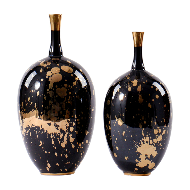 New classical light key-2 luxury porcelain pot furnishing articles modern example room vases, flower arranging a China TV ark of tea table accessories
