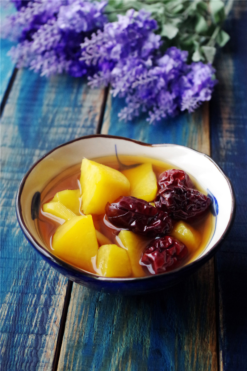 红薯姜汤—受凉了喝点它,能预防感冒哦!