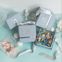 FOMODAY short flannel wedding candy box large capacity creative wedding box ins Wind hand gift box can put smoke
