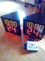 Big screen synchronous basketball game 24-second timer 14-second countdown timer Electronic scoreboard LED display game