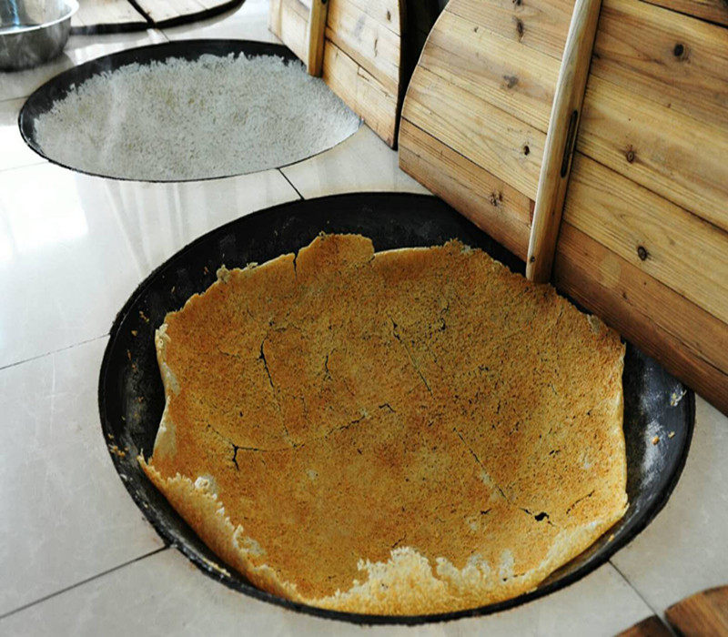 宣城锅巴安徽特产手工老灶大米锅巴泾川大地农家土灶锅巴柴火锅巴