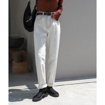 Fashion Ice Jeans Women Loose Casual 2020 Autumn Winter New White Straight Barrel Harun Old Daddy Radish