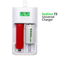 Soshine 18650 Charger No 5 No 7 Battery Charger 26650 Charger t2 Mini Charger