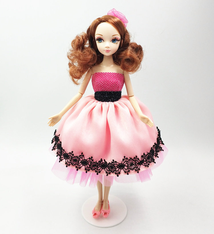 可儿娃娃时尚时装可儿真睫毛丽佳桃子ob bjd心怡blythe小布娃娃