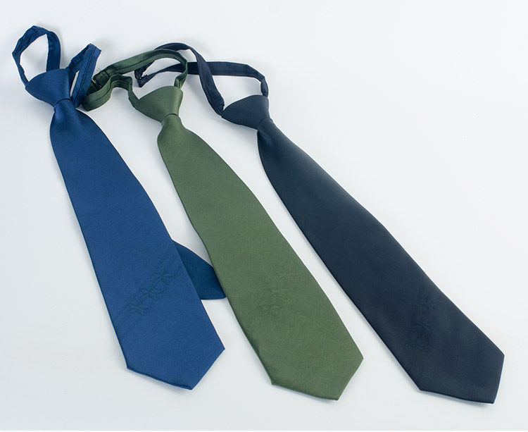 【正品】新款l07/领带/07拉链式领带/男士/商务领带/领带夹/绿色