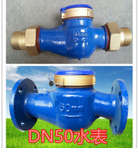 Various water meters for civil household industrial water meters Large water meter Pumpkin type rotorcraft detachable horizontal water meter