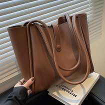 Small ck big bag women bag 2021 New Tide autumn winter texture shoulder bag senior sense class commuter tote bag