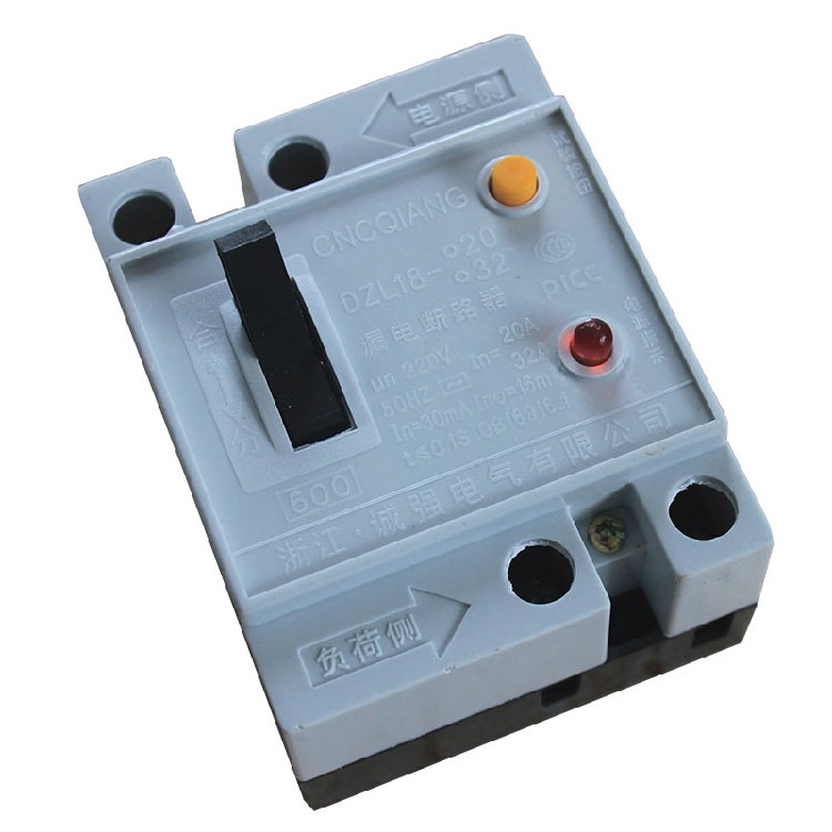 dzl18-20a dzl18-32a漏电保护器 带指示灯 家用 220v家保开关_7折现价