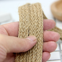 Accessories material rope braided hemp rope Kindergarten DIY handmade decorative webbing JUTE BINDING ROPE