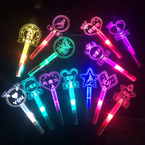 LED luminous fluorescent stick light card should lend a helping hand light custom birthday courtly wedding table white festival festival company annual meeting