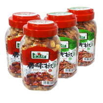 Guizhou Province specialty Precious three red crispy pepper crispy pepper dried pepper pepper 175g * 4 bottle combination