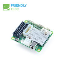 Friendly NanoPi M4 dedicated PCIe to 4-port SATA3 0RK3399 expansion board nas4 SATA HAT