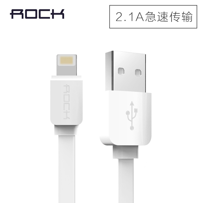 ROCK iPhone6数据线6sPlus苹果5s手机充电器线六短7P加长快充iPad产品展示图1