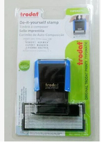 Trodat Trodat 4911_typo alphanumeric symbols randomly combined movable type ink stamp