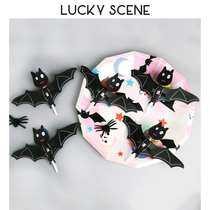 Lollipop Halloween creative funny candy packaging card decorated colored zombie ghosts