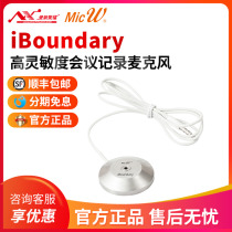 MicW iBoundary Meeting Minutes Mic Smartphone iPad Meeting Surface Portable Microphone