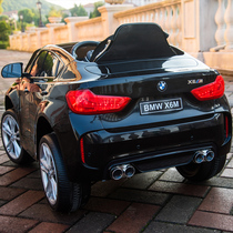 BMW childrens electric car four-wheeled baby toy with remote control car battery charging children 1-3 years old 4-5 can sit