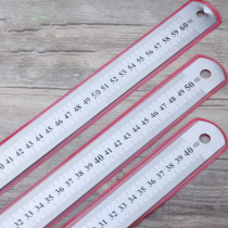 Steel plate ruler thickened metal stainless steel ruler 15 20 30 50 60cm 1 1 5 meters measuring tool
