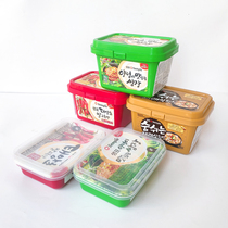 Chanfu rice sauce 500g South Korea imported four seasons sauce chili sauce big sauce barbecue fried sticky cake