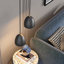 Van Nordic bedroom bedside small chandelier American restaurant chandelier modern simple Net red chandelier light luxury minimalist