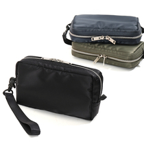 日系潮牌POUCH男女长款手拿零钱包休闲手机笔袋收纳化妆包证件袋