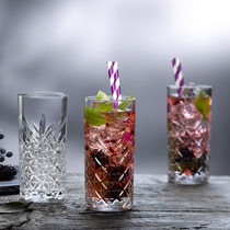 Rum Cup Crystal Glass Mojito Cocktail Glass creative personality Curling Cup Bar Long Drink Cup Haibo Cup